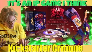 Immediate Murder Professionals: A Helluva Boss Official Game - Kickstarter Critique Review
