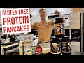 HOW TO MAKE HIGH PROTEIN AND GLUTEN FREE PANCAKES | THE PERFECT BODYBUILDING MEAL @MUSCLE FEAST