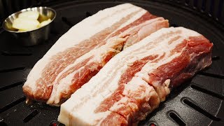 Samgyeopsal BBQ (삼겹살, Grilled pork belly)