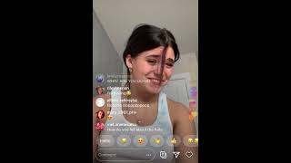Nessa Barrett says her boyfriend doesn't like her and FT 5 minutes a day while cutting bangs on live