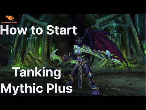 How To Start Tanking Mythic Plus Dungeons In World Of Warcraft Shadowlands - Beginners