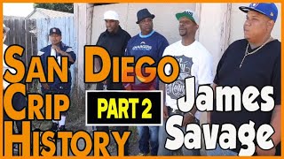 James Savage (Jayo Felony) with his OGs on how Rollin 40s Crips started in San DIego (pt.2)
