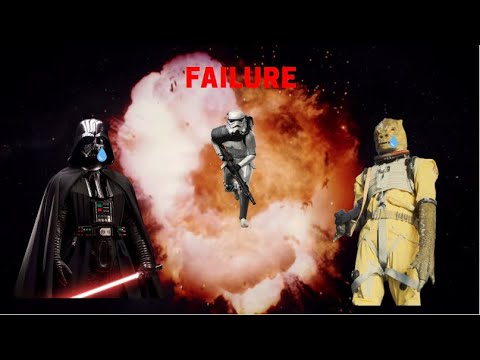 Star Wars Battlefront 2 - Galactic Assault - Vader and Bossk fail to defend the Death Star II