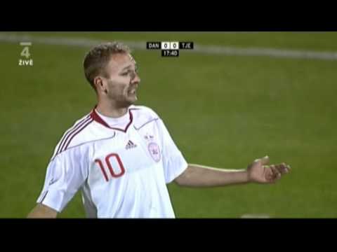 Penalty Kick in International Friendly Match - Denmark vs. Czech Republic ( 17.11.2010 )