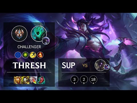 Thresh Support vs Alistar - EUW Challenger Patch 11.8