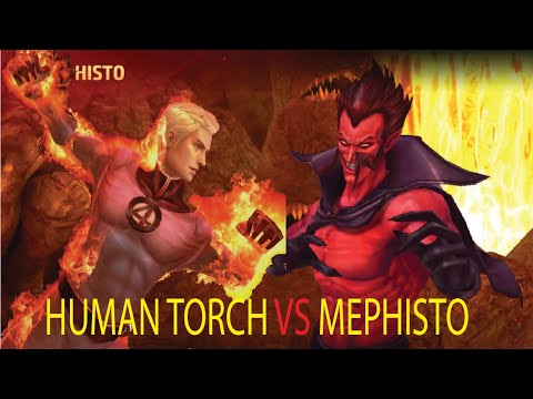 HUMAN TORCH VS MEPHISTO | HUMAN TORCH WBL | MARVEL FUTURE FIGHT