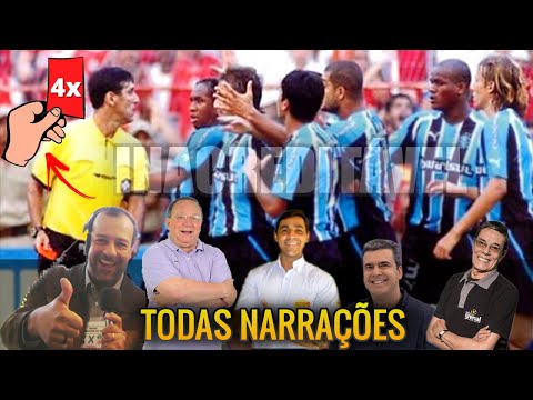 Batalha dos Aflitos: TODAS as Narrações de um Jogo INACREDITÁVEL (2005) | Náutico 0x1 Grêmio - 26/11