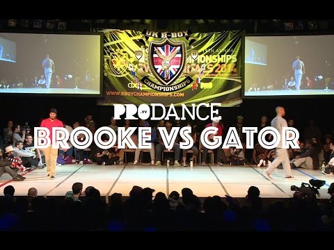 BROOKE vs GATOR | UK B-Boy Championships 2014 - Popping Semi Final