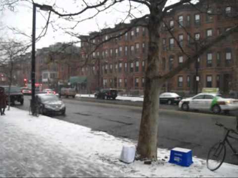Snow in Boston