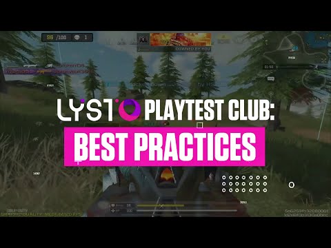 The Lysto Playtest Club - Best Practices For Playtesting