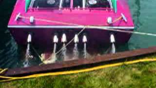 Offshore 46 Cougar triple 572 start up