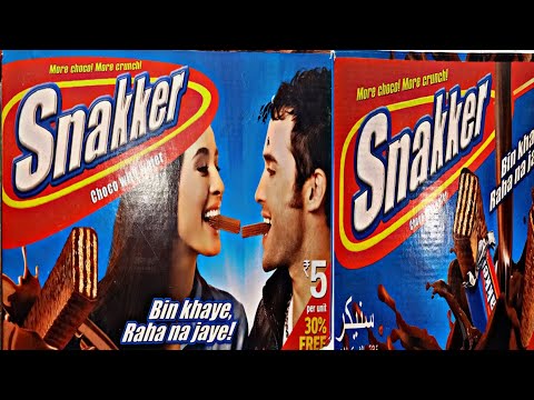 Snekker chocolate box unboxing
