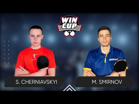 20:15 Serhii Cherniavskyi - Mykyta Smirnov West 4 WIN CUP 08.08.2024 | TableTennis WINCUP