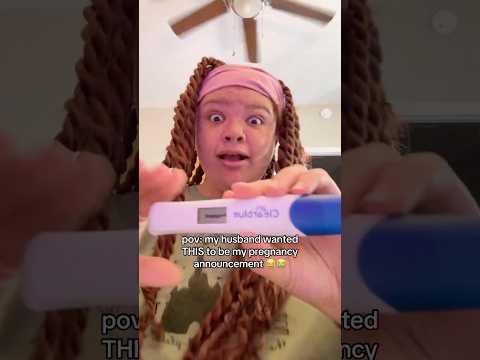 he wanted THIS as my PREGNANCY announcement 😭😂