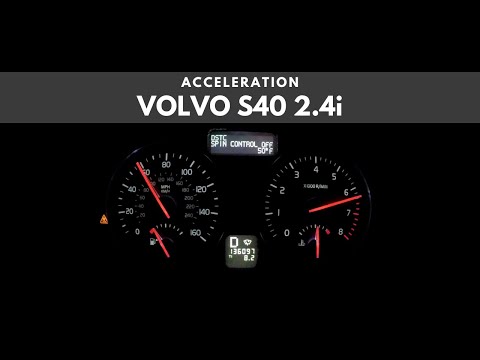2008 Volvo S40 2.4i | ACCELERATION