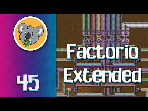Factorio Extended Megabase #45 - Modded Factorio Gameplay