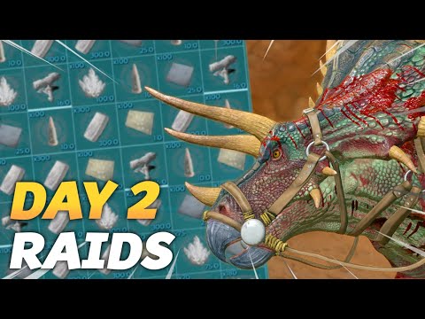 Online RAIDING The Most Toxic Tribe In ARK