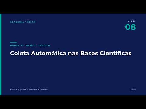 Coleta automática nas bases científicas