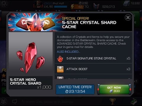 5-STAR CRYSTAL SHARD OFFER: IS IT WORTH IT?? Marvel Contest of Champions