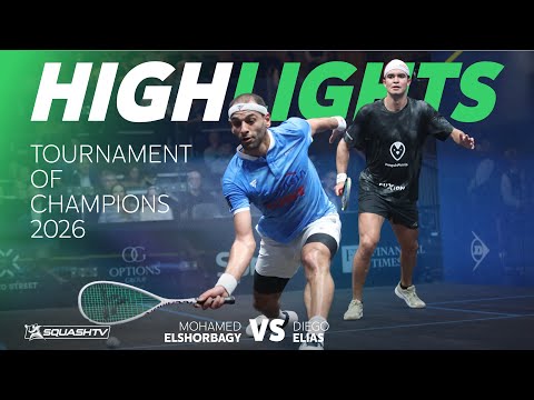 🇵🇪 Elias v Mo.ElShorbagy 🏴󠁧󠁢󠁥󠁮󠁧󠁿 | Tournament of Champions 2026 | QUARTER FINAL HIGHLIGHTS