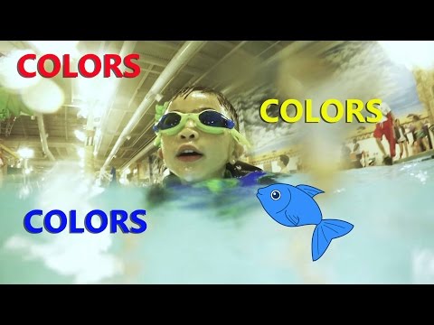 Learning Colors | Waterslide Colours Video for Children