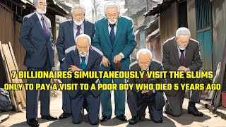 7 Billionaires Simultaneously Visit the Slums,Only to Pay a Visit to a Poor Boy Who Died 5 Years Ago