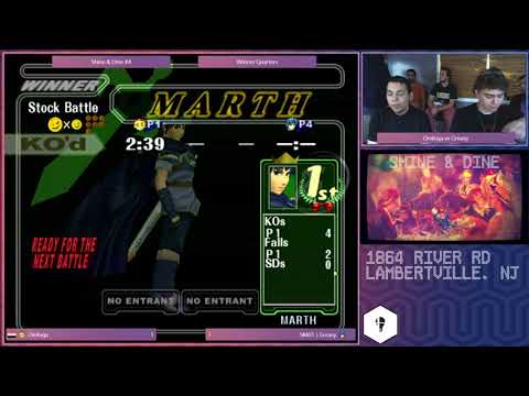 Shine & Dine #4 - Omfuga vs Greasy - Winners Quarters