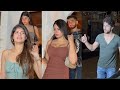 Anjini Dhawan Ibrahim Ali Khan And Naman Spotted Outside Restaurant In Bandra Shudh Manoranjan