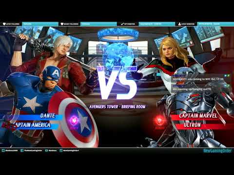 Marvel vs Capcom Infinite: practice and learning the game  (Part 1)