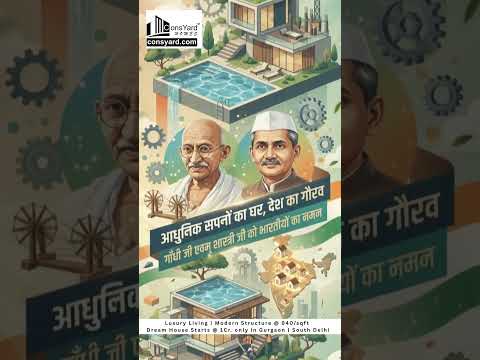 Gandhi Jayanti & Shastri Jayanti 2026 | Honouring Truth, Integrity & Service | Consyard Homes