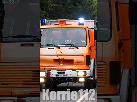 Rüstwagen #Feuerwehr Saarbrücken (a. D.) auf Einsatzfahrt  #throwbackthursday #brandweer #firedept