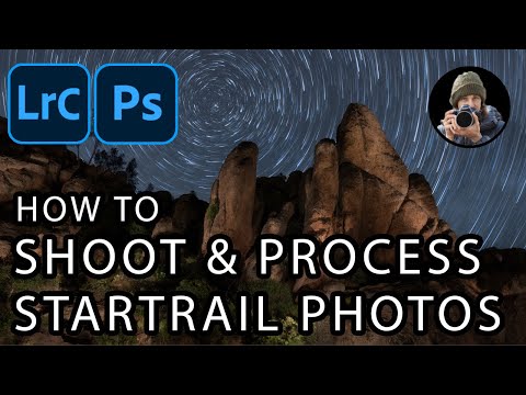 How to Shoot and process star trail photos