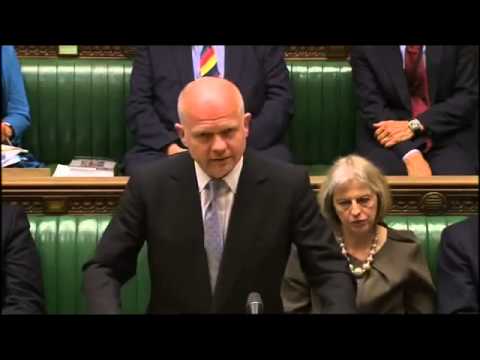 NSA Prism programme William Hague makes statement on GCHQ