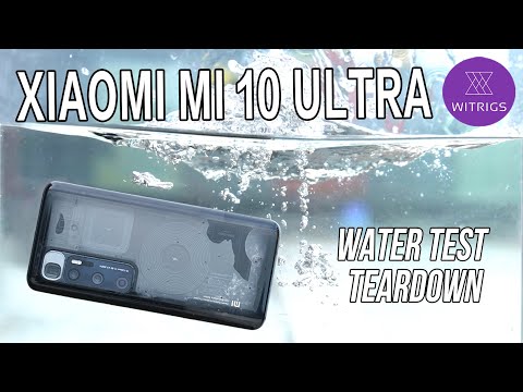 Xiaomi Mi 10 Ultra Waterproof Test