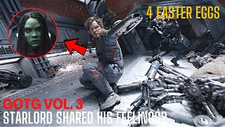 STARLORD SHARED HIS FEELINGS? - 4 EASTER EGGS IN GUARDIANS OF THE GALAXY VOL 3 TRAILER SUPER BOWL