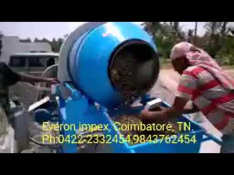 Reversible Concrete Mixer Machine