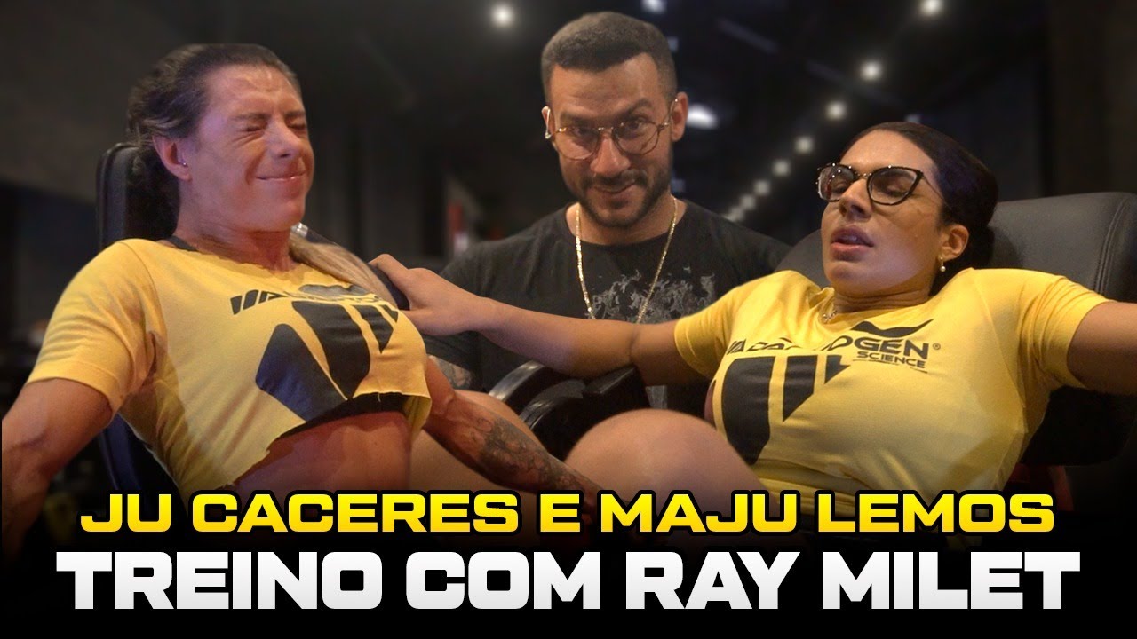 JU CACERES E MAJU | TÉCNICAS DE  TREINO DO RAY MILET