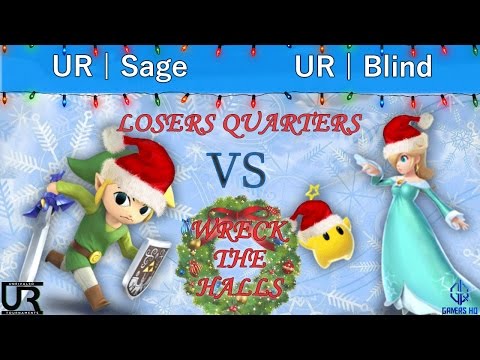 Wreck The Halls  LOSERS QUARTERS - UR | Sage (Toon Link) vs UR | Blind (Rosalina)