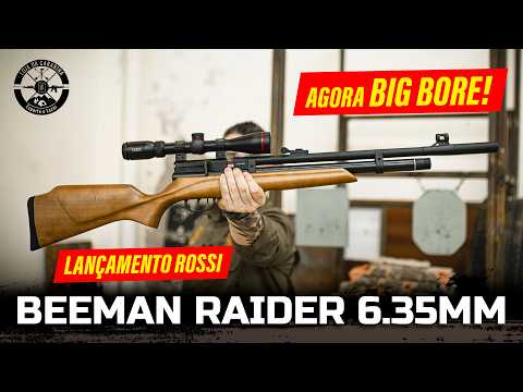 AGORA BIG BORE! PCP BEEMAN RAIDER 1332 6.35MM | LANÇAMENTO 2025 ROSSI