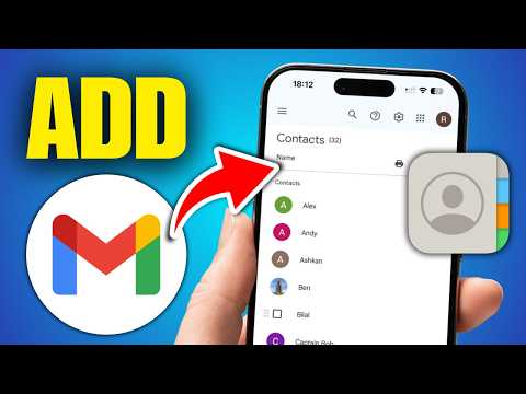 How To Add Gmail Contacts To iPhone (Quick Guide)