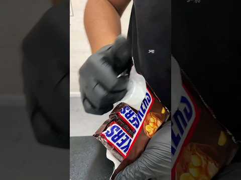 Snickers & Nutella Bucket Chocolate | ASMR