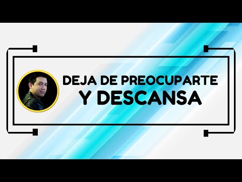 Stop worrying and rest | Wednesday, January 7, 2026