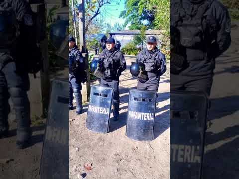 ALLANAMIENTO EN HUASA PAMPA: SECUESTRAN UN ARMA CALIBRE .38 Y MUNICIONES EN UNA CAUSA POR AMENAZAS