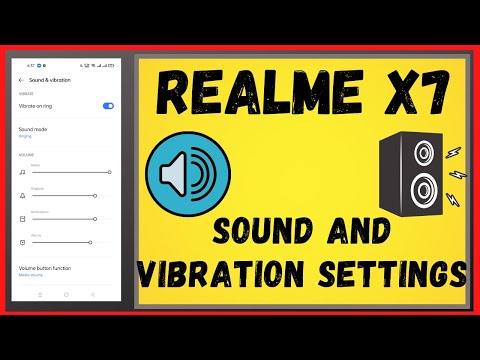 Set Sound and Vibration In Realme X7 Max | X7 Max 5g Sound And Vibration Settings