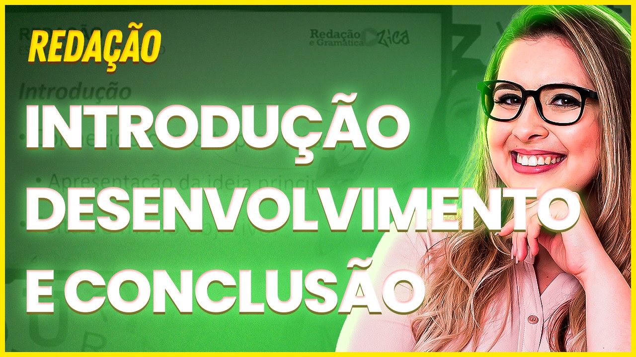 QUAL É A ESTRUTURA DA REDAÇÃO? - Professora Pamba
