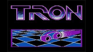 ATARI XL / XE += TRON  =+ TITLE VERSION 2024