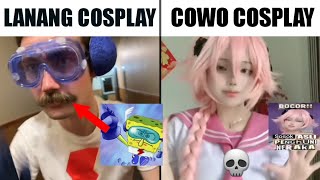 Guy cosplaying as Astolfo🤨...