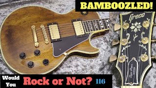 Video thumbnail for Bamboozled by Greco! 1980 Les Paul Artisan Special Ordered Copy | Would You Rock Or Not? 116 by The Trogly's Guitar Show