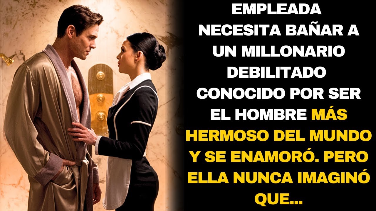 EMPLEADA BAÑA A MILLONARIO HERMOSO Y SE ENAMORA, PERO NUNCA IMAGINÓ QUE...