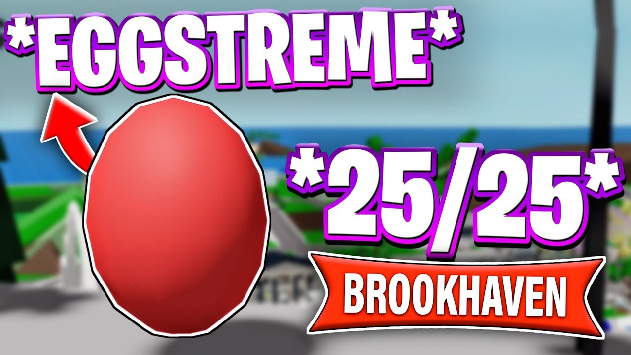 *EGGSTREME MODE* ALL 25 EXTREME EGGS LOCATIONS IN BROOKHAVEN EASTER EGG HUNT 2026 EVENT! ROBLOX